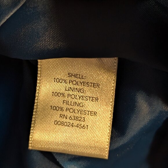 Christopher & Banks Vest Blue Sleeveless Puffer Size Small - Picture 5 of 9